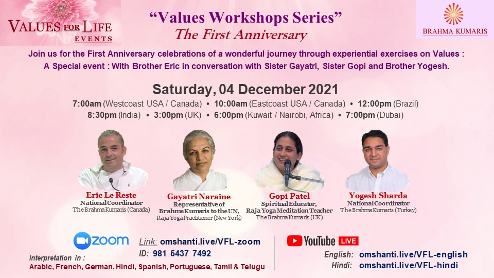 ValuesForLifeWorkshop1stAnniversaryVBK